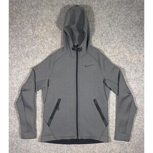 Nike Therma Sphere Max Training Jacket Men’s M  Gray Hoodie Gym Running Workout